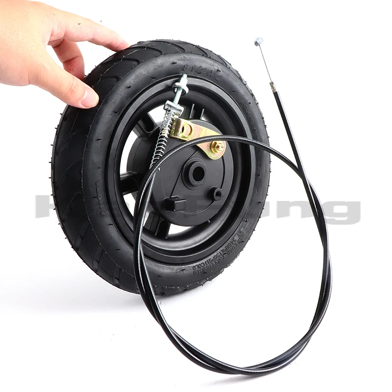 

8.5-Inch 8 1/2x2 Drum Brake Wheel Pneumatic tires Drum Brake Hub with brake cable for Xiaomi Mijia M365 Electric Scooter tyre