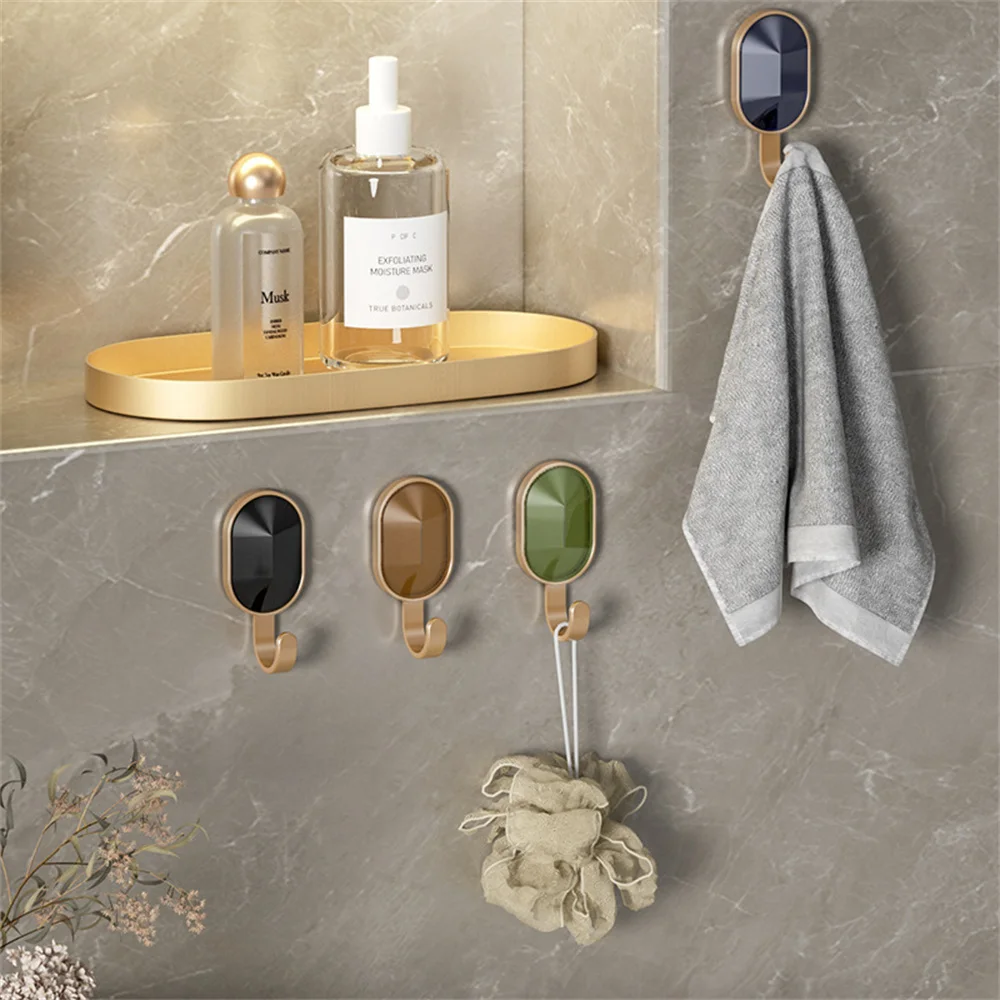 

Hook Safe And Harmless Waterproof And Moisture-proof Easy To Install Small And Exquisite Punch-free Light Luxury Hook Coat Hook