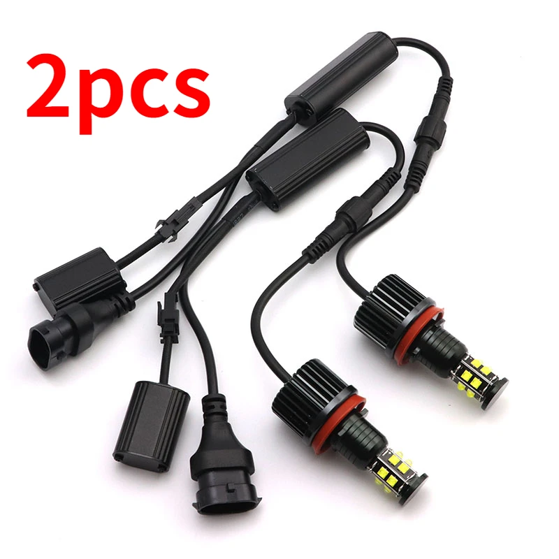 

Фары Ксеноновые Для BMW 5 Серии E60 E61 LCI 2008-2010, Дневные Ходовые Огни 160W 6000K DRL, Белые Светодиодные Ангельские Глазки