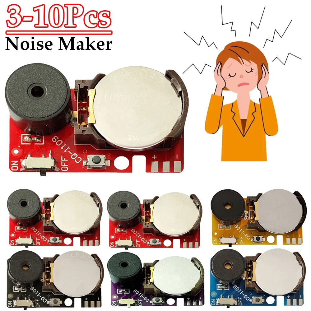 3-10 Шт. Шумогенератор Для Крикета Апрельский День Дурака Скрытые Шутки