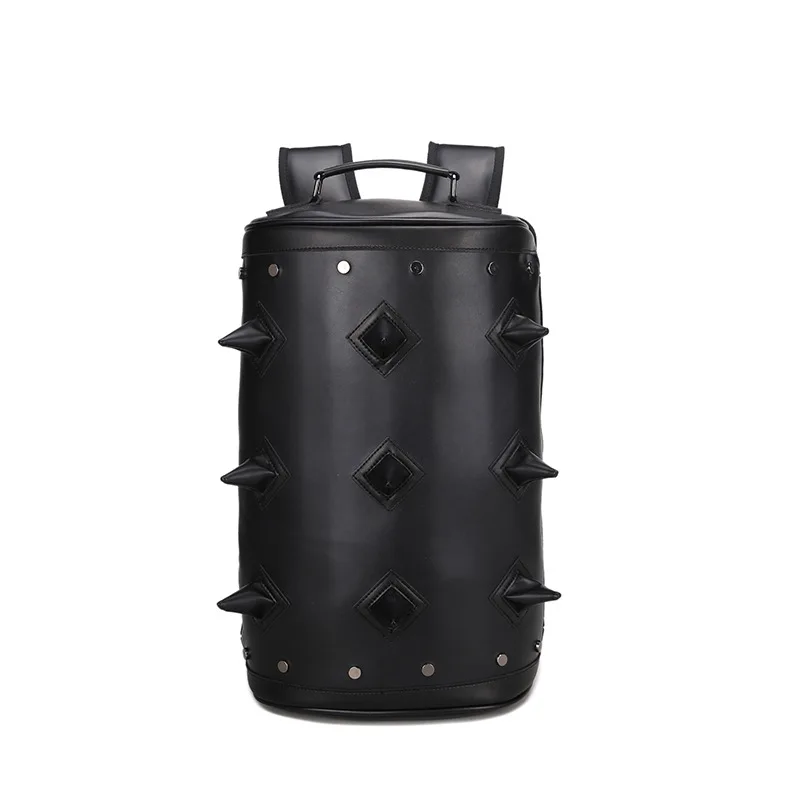 Travel Backpack Backpack Men Mens Bookbag Fashion Men's Cylinder Travel Bag Sports Backpack Laptop Bag Black Backpack Bookbag