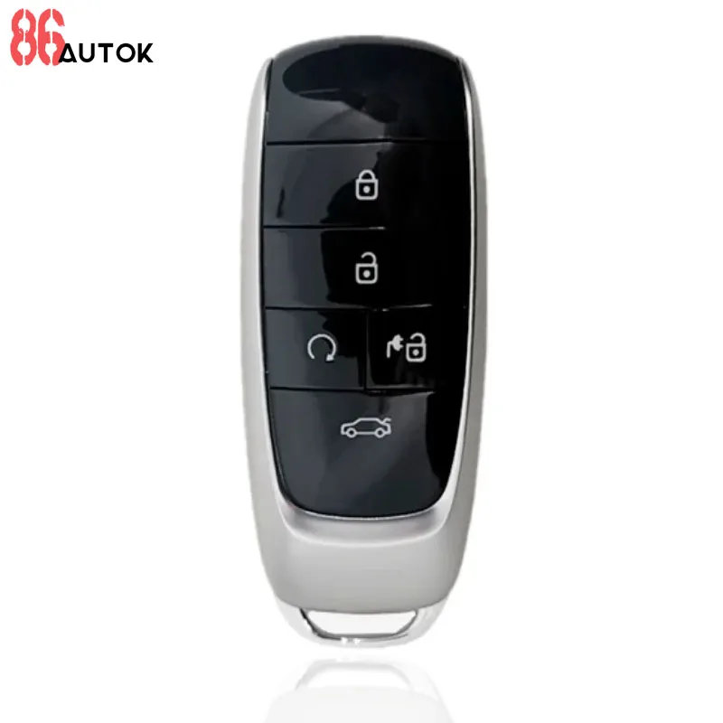 Keyless Go Car Smart Remote Key 4A Chip 433MHZ для двигателя GAC Trumpchi Aion Y S AION V IA5 Интеллектуальный
