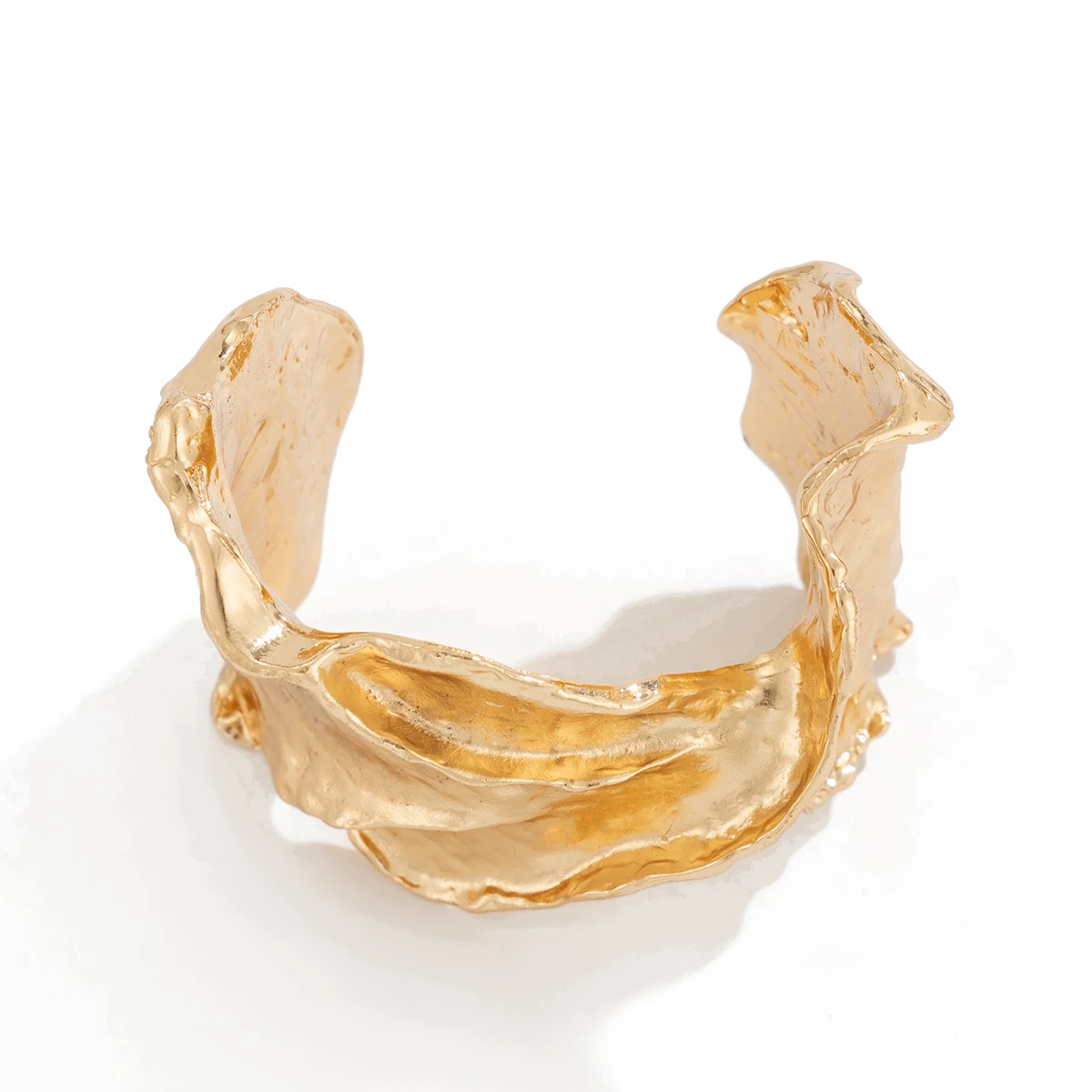 Элегантные Геометрические X-образные Широкие Открытые Браслеты-манжеты Для