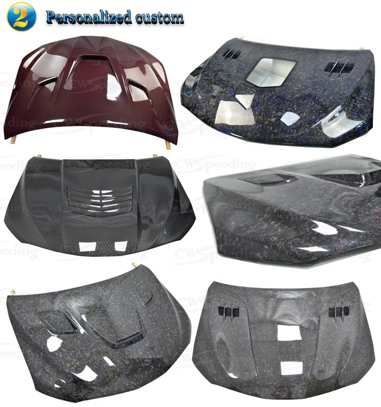 Фото БОНТ капота двигателя из углеродного волокна CWS-D STYLE для BMW 3 SERIES G20 G28 №3