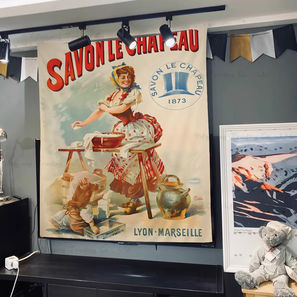 Винтажные украшения для напитков горькое Campari 1921 пиво мультяшный гобелен хиппи