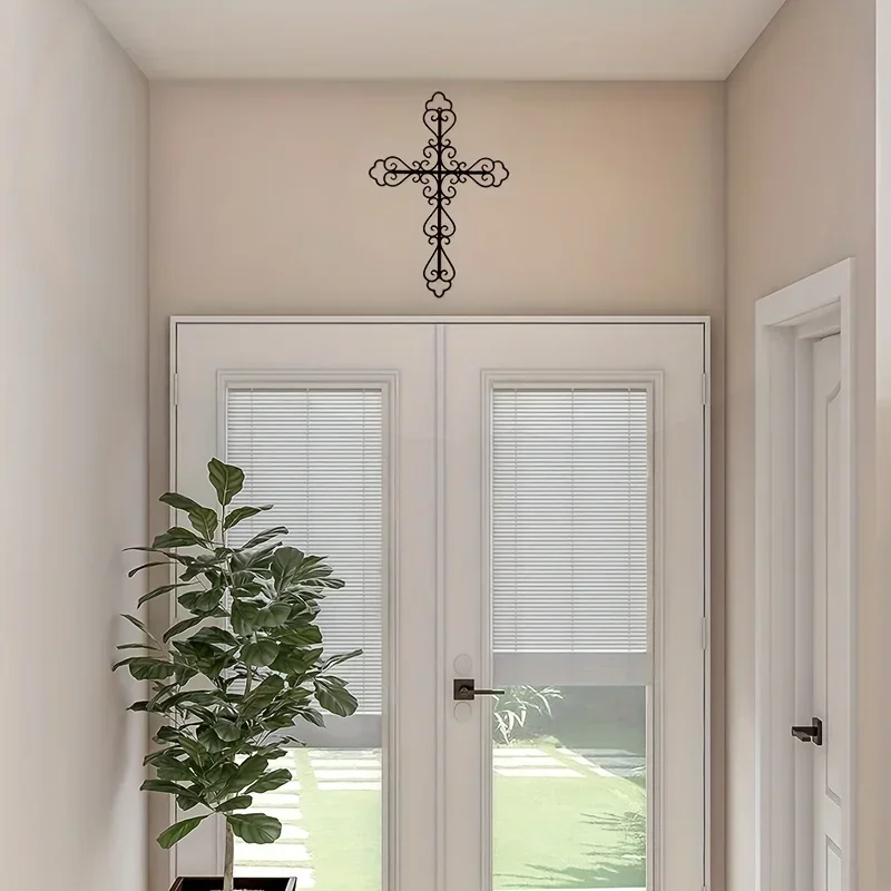 Акция металлический крест для украшения дома настенный художественный декор