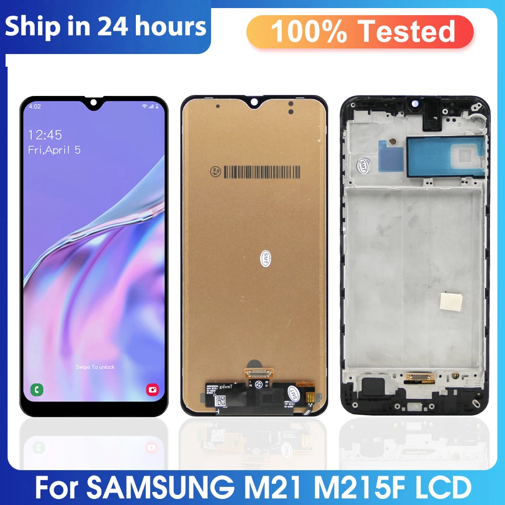 ЖК-дисплей TFT для Samsung Galaxy M21 + дигитайзер сенсорного экрана в сборе для замены, дисплей для Galaxy M215 M215F SM-M215F/DS