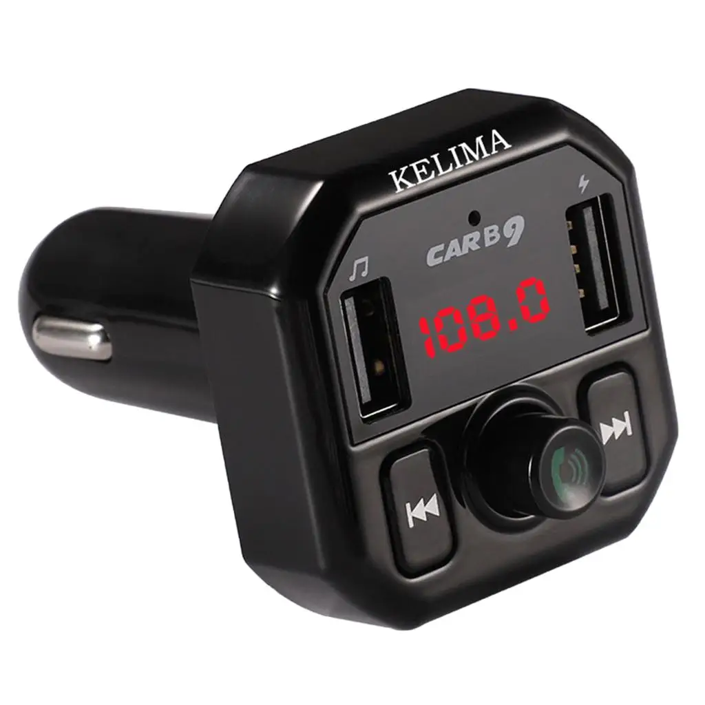 

Bluetooth FM-плеер B9 с громкой связью и двумя USB-портами
