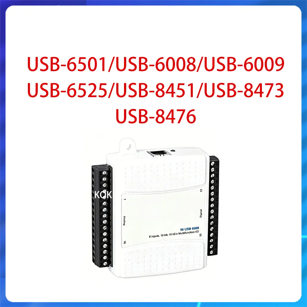Фото Новая оригинальная плата сбора данных NATIONAL INSTRUMENTS NI USB-6501/USB-6008 6009 6525 8451 8473 8476, многофункциональная плата DAQ №1