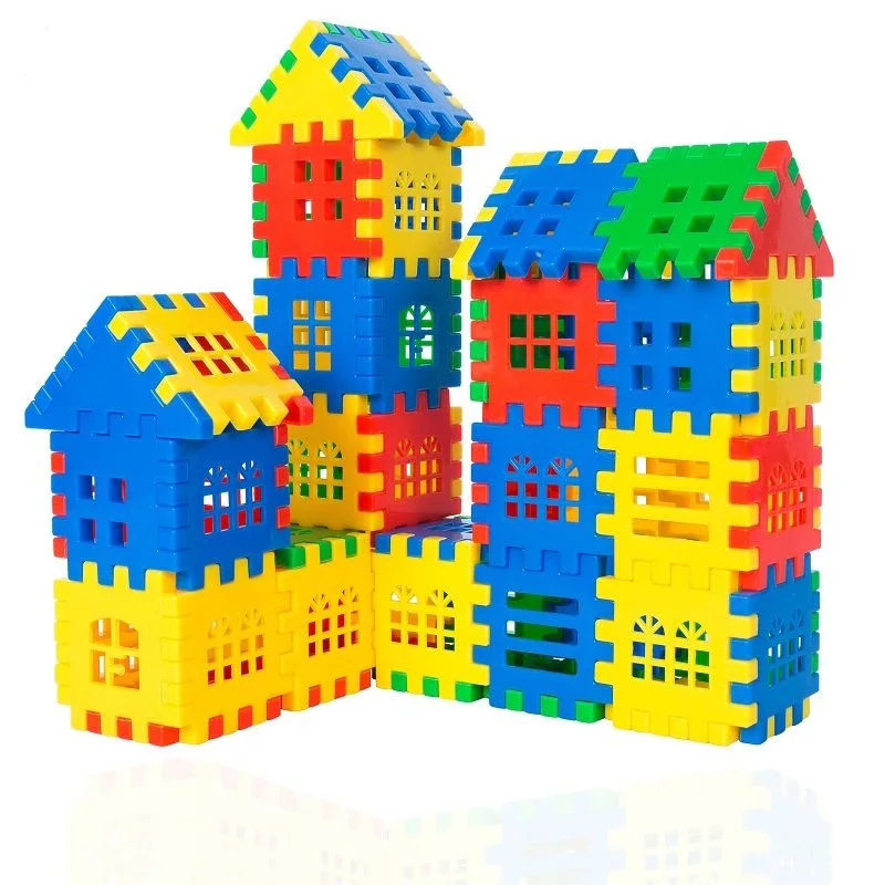

3D головоломки игры Кубики Игрушки для детей деревянные DIY строительные блоки головоломки развивающая игрушка интерактивные игрушки для детей