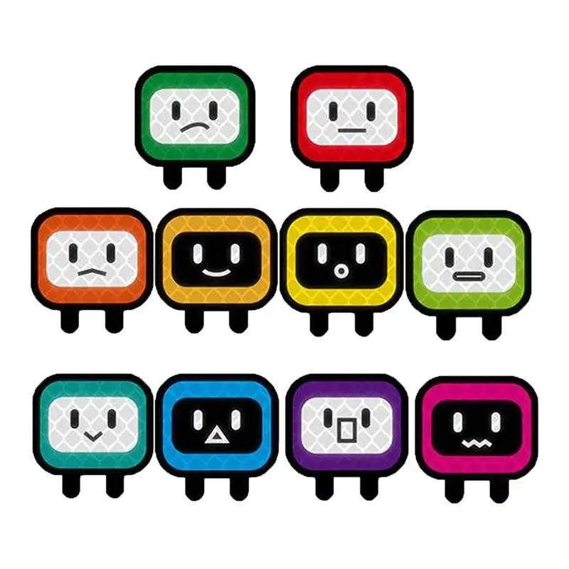 

Car Motorcycles Decor Stickers Waterproof Reflective Car Stickers For Car Window Bumper Rearview Mirror Car Accessories Interior