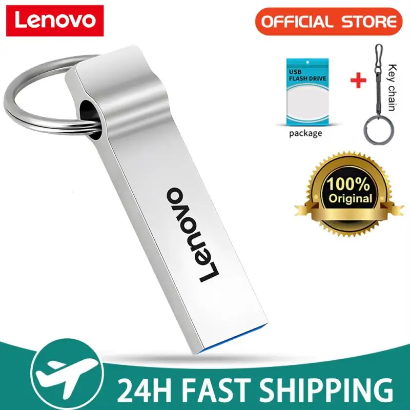 Lenovo 2TB флэш-накопитель Usb 3.0 сверхвысокоскоростной металлический переносной