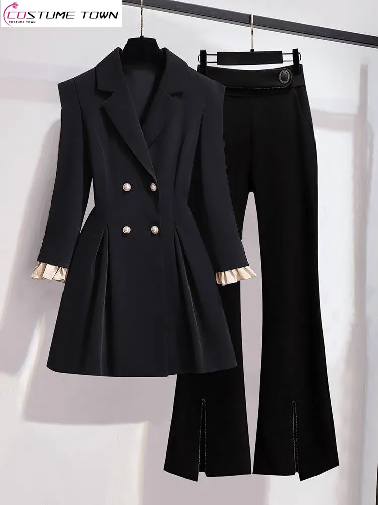 Korean Fashion Women's Suit 2023 Spring and Autumn New Suit 