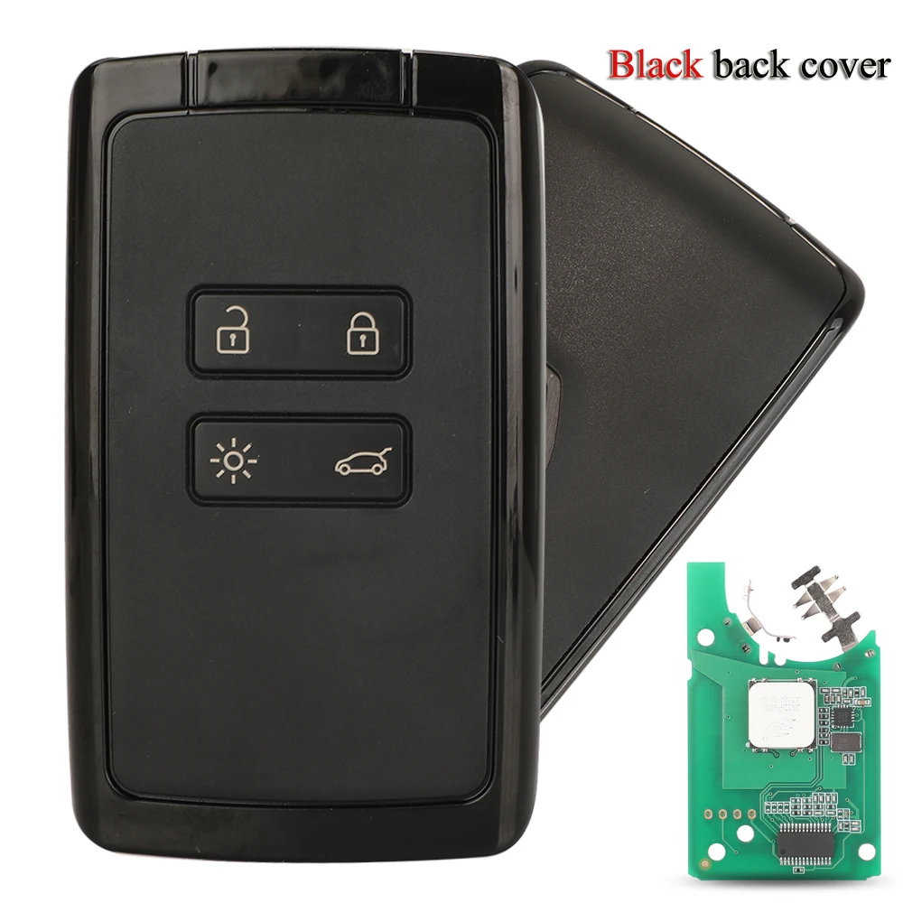 

Пульт дистанционного управления jingyuqin для Renault Megane 4 Cuptur Duster Koleos Espace Hitag AES 4A PCF7953M 434 МГц 4 кнопки