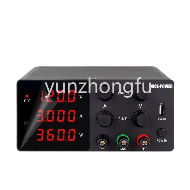 

SPS-W1203 DC импульсный источник питания 120V 3A Цифровой Регулируемый лабораторный настольный источник питания 220V