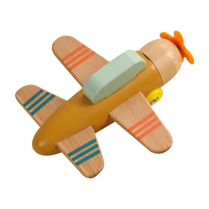 

Wooden Plane Toy Kids Wooden Building Blocks Toy Glider Building Block Toy Educational Toy Model For Boys And Girls