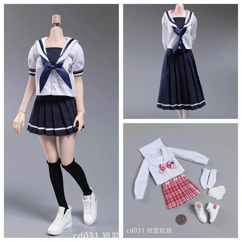 1/6 экшн-фигурка кукла одежда аксессуары униформа моряка для девочек с обувью