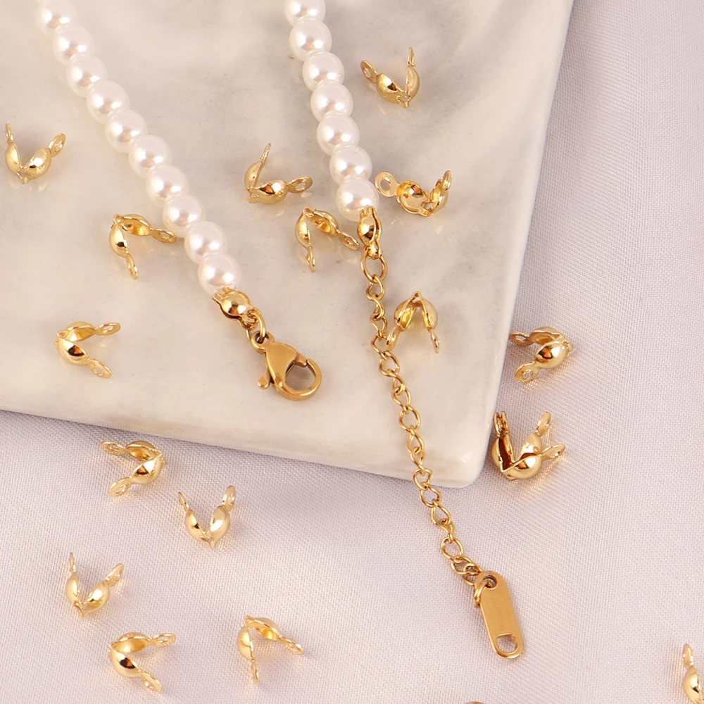 Застежки из нержавеющей стали для изготовления ювелирных изделий Концевики