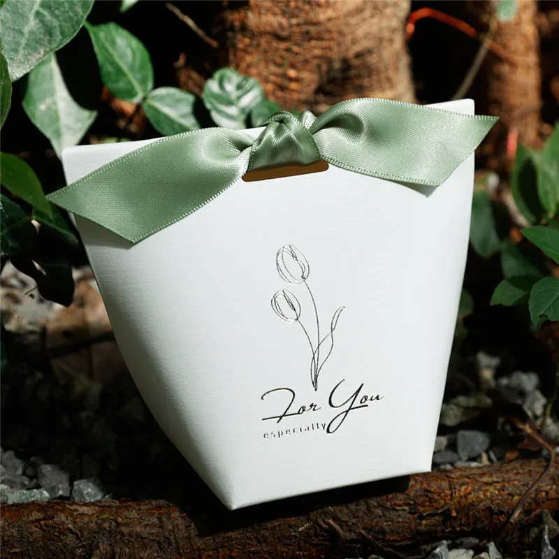 Wedding Favors Paper Gift Bag Box Packaging Hawaiian Jungle Birthday Party Decoration Supplies