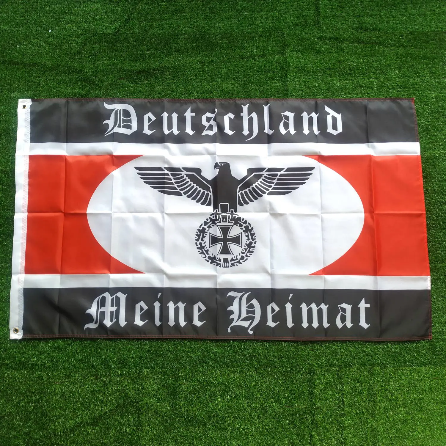 

Fahne Flagge Deutsches Reich Deutschland meine Heimat Schwarz Rot - 90 x 150 cm 3x5ft Double Sided Printing Banner 2x3ft 21x14CM