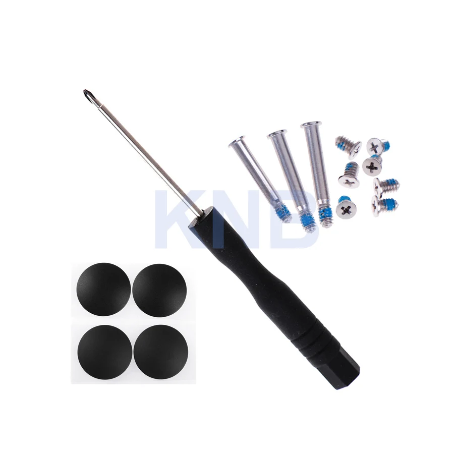 Новый нижний корпус Резиновые ножки с винтами и отверткой для Macbook Pro 13 &quot15&quot 17