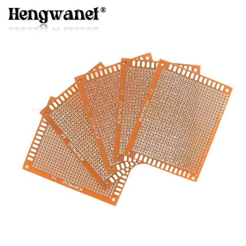 5 шт., универсальная печатная плата 7x9, 7x9 мм