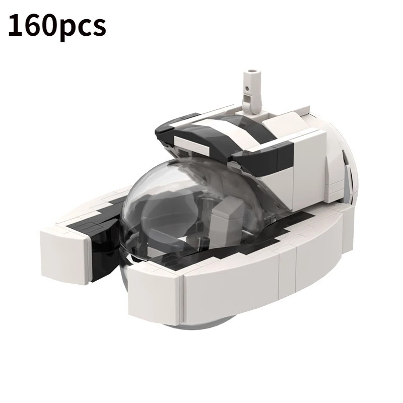 

Deep Sea Seamoth Mini from Subnautica Ship Building Blocks Kit Cyclops Submarine Model Bricks Toy For Children Birthday Gifts