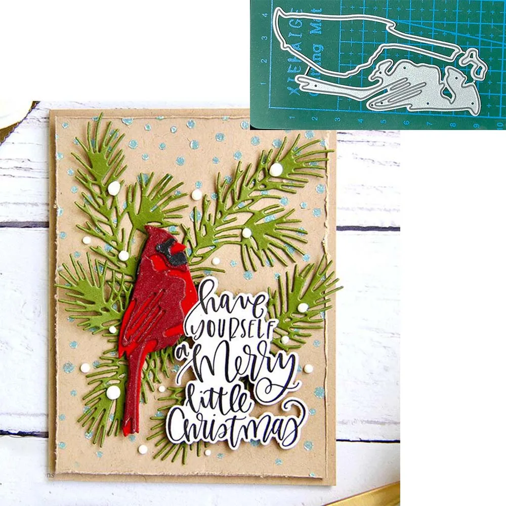

2023 New Little Bird Metal Cutting Dies DIY Scrapbooking Blade Punch Embossing Paper Frame Crafts Template Mould Stencils