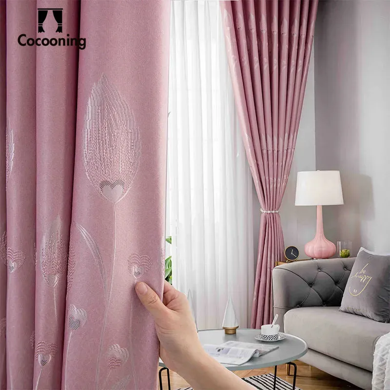 

Window Curtain for Living Room 270/310cm Height High Bedroom Study Thick Curtains Custom Made Kitchen Window Curtains