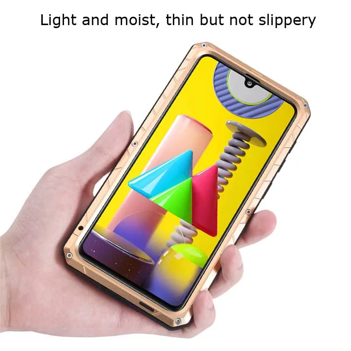 Hard Aluminum Metal Protector Case For Samsung Galaxy Note 20 Note20 ultra A50 A70 A80 A90 A51 A71 A515g A715g M30s M31 M51