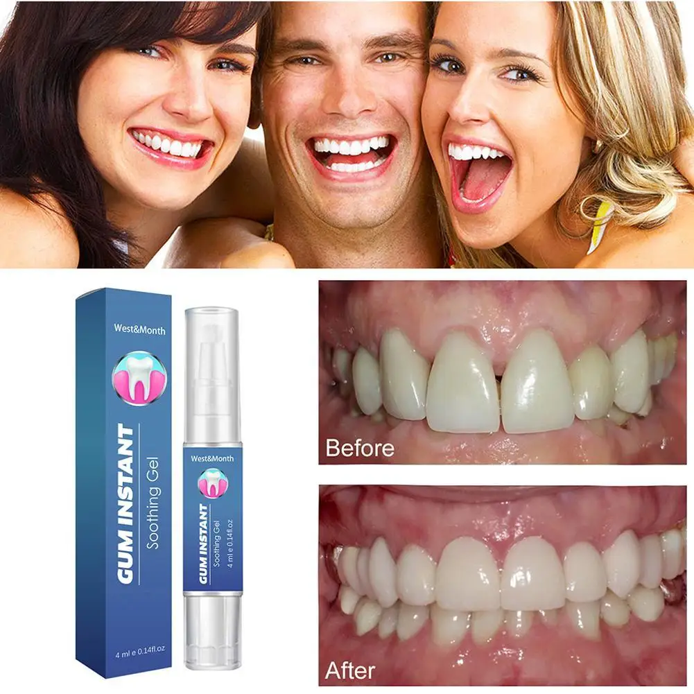 

Gum Soothing Gel Redness Swelling Inflammation Burning Pain Relief Whitening Teeth Portable Oral Care Products