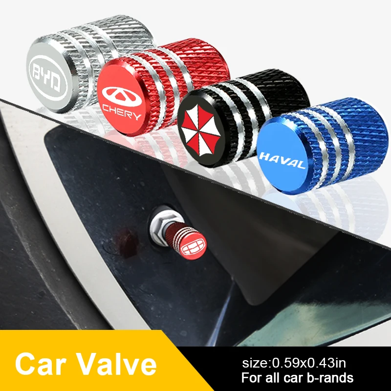 

4pcs Aluminum Alloy Car Wheel Tire Valve Caps Tyre Dustproof for Holden Colorado Commodore V6 Barina Farol Vt Ve Car Accessories