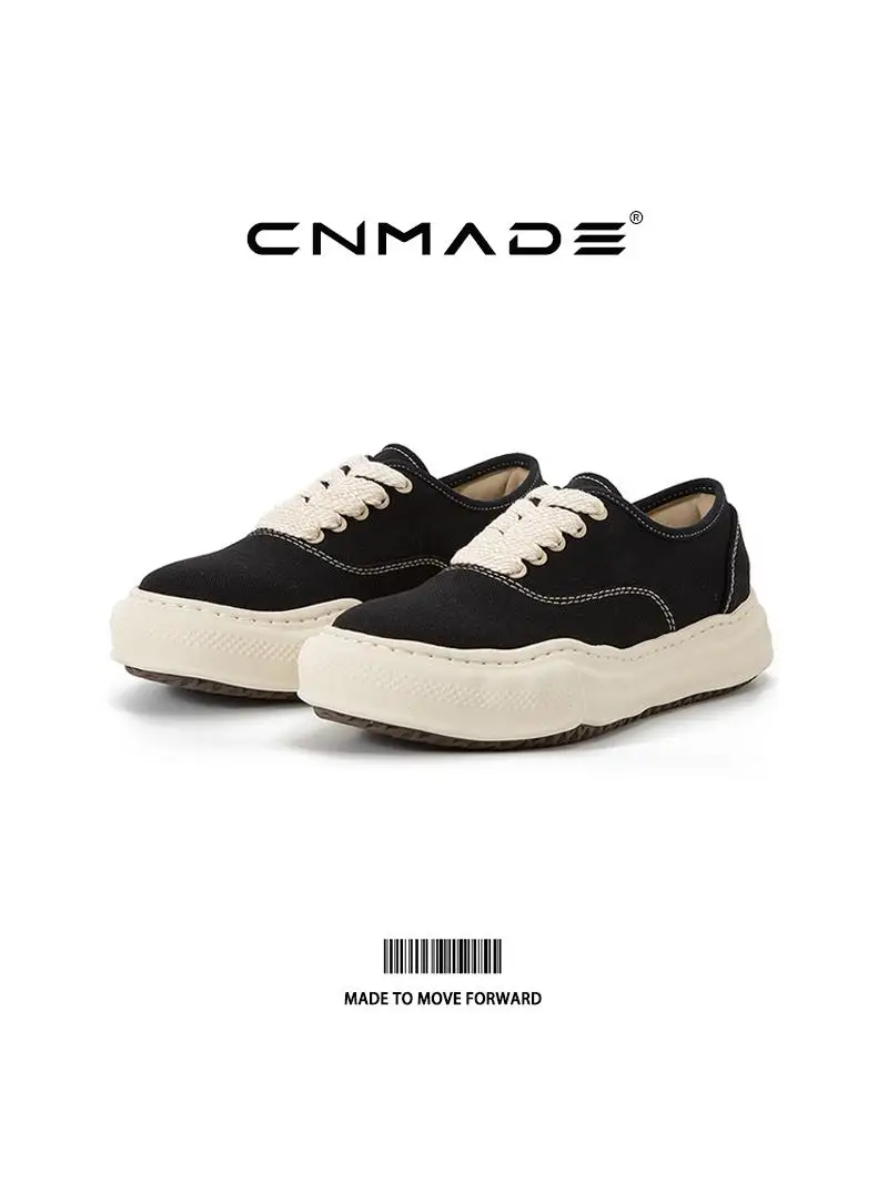 Cnmade/Yu Wenle одинаковые парусиновые туфли мужские осенние для нищего с толстой