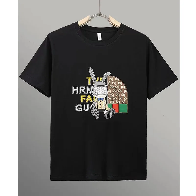 

2023 Luxury T Shirt Men Streetwear Men Hip Hop Oversize T-Shirt Harajuku Tshirt Summer Short Sleeve Cotton Loose Tops Tees