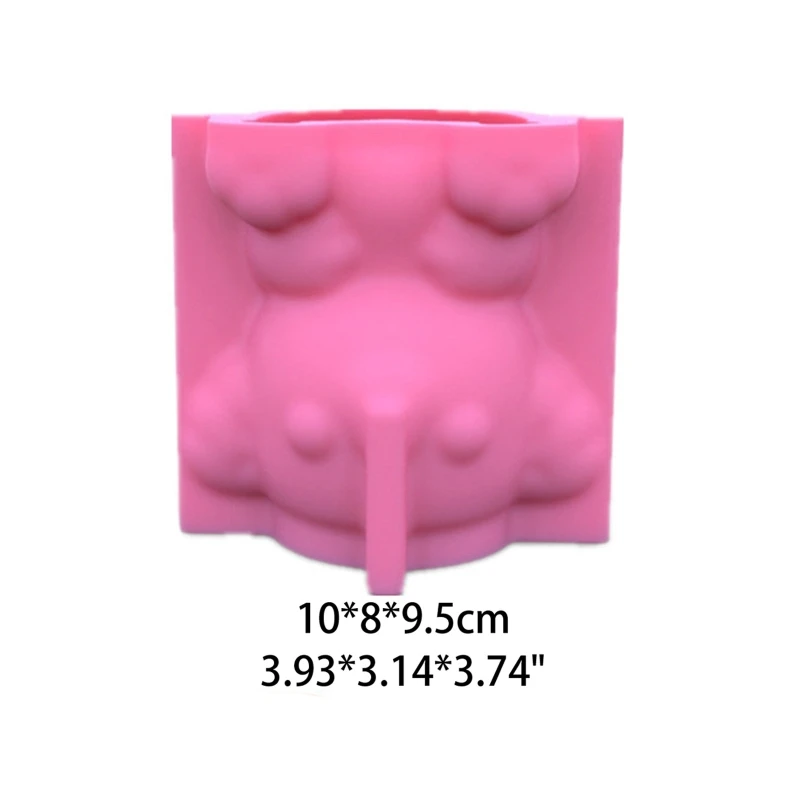 

Cute Koala Flowerpot UV Epoxy Mold Vase Concrete Plaster Resin Silicone Mould