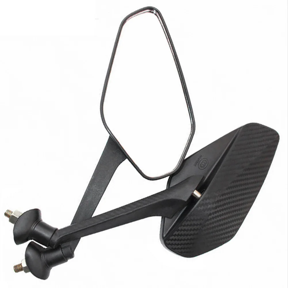 

Electric Bicycle Rearview Mirror Tricycle Black Color Clear Vision Cool Shape Rearview Electric Vehicle Fashionable