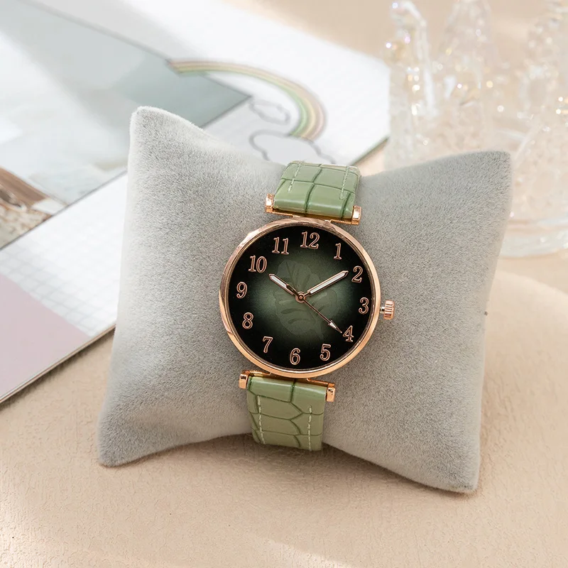 

Digital Watch For Women Casual Dermatoglyph Bracelet Correct Clock Lover Gift Ladies Watches reloj mujer Quartz Wristwatches