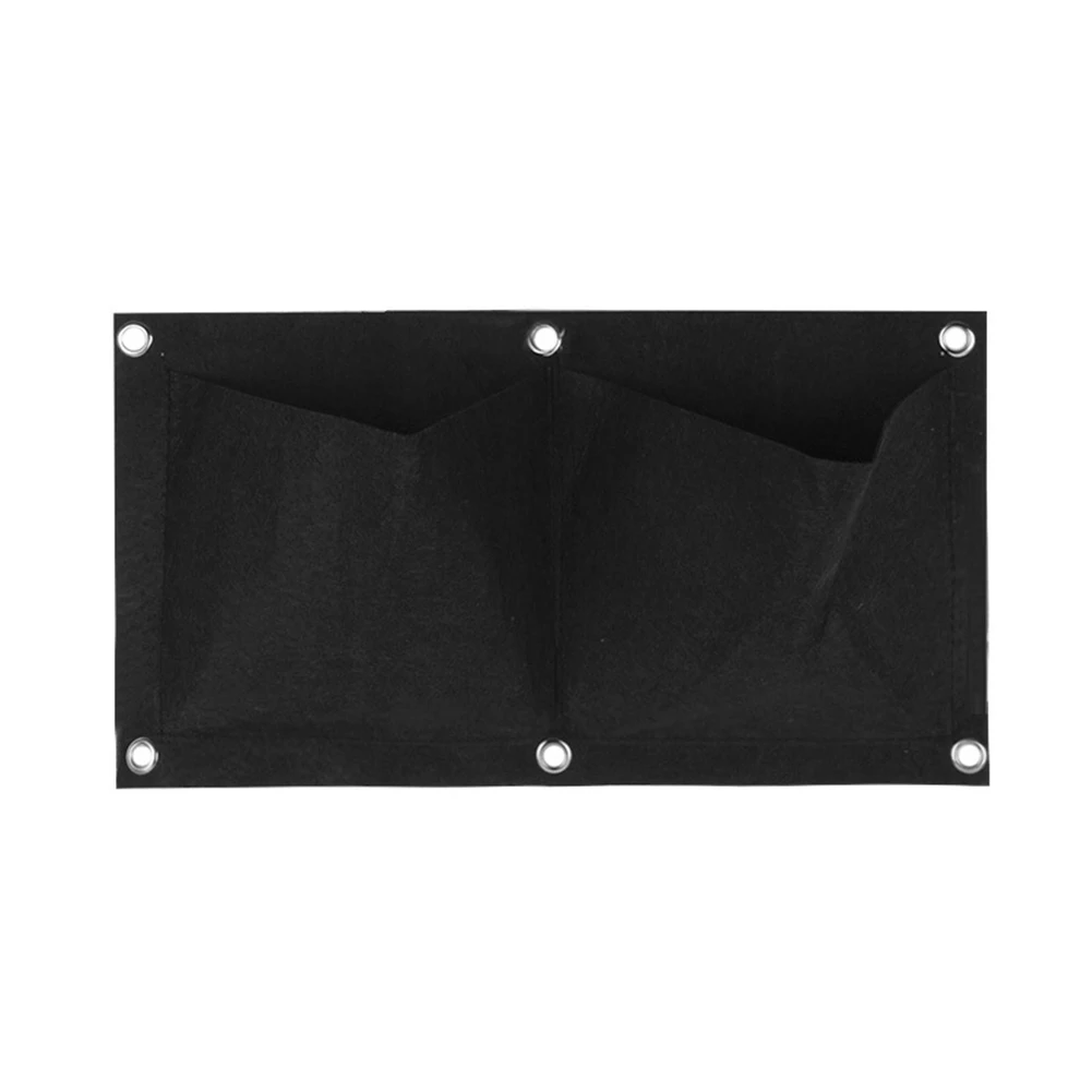 

Multi-Pocket Wall Hanging Planting Bag Vertical Flower Grow Pouch Planter Garden