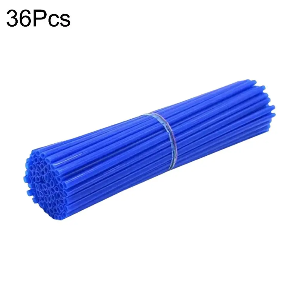 

36 шт., 23 см, универсальные чехлы на спицы для велосипеда, обод колеса мотоцикла, комплект оберток для спиц, защитный чехол для мотокросса, велосипеда