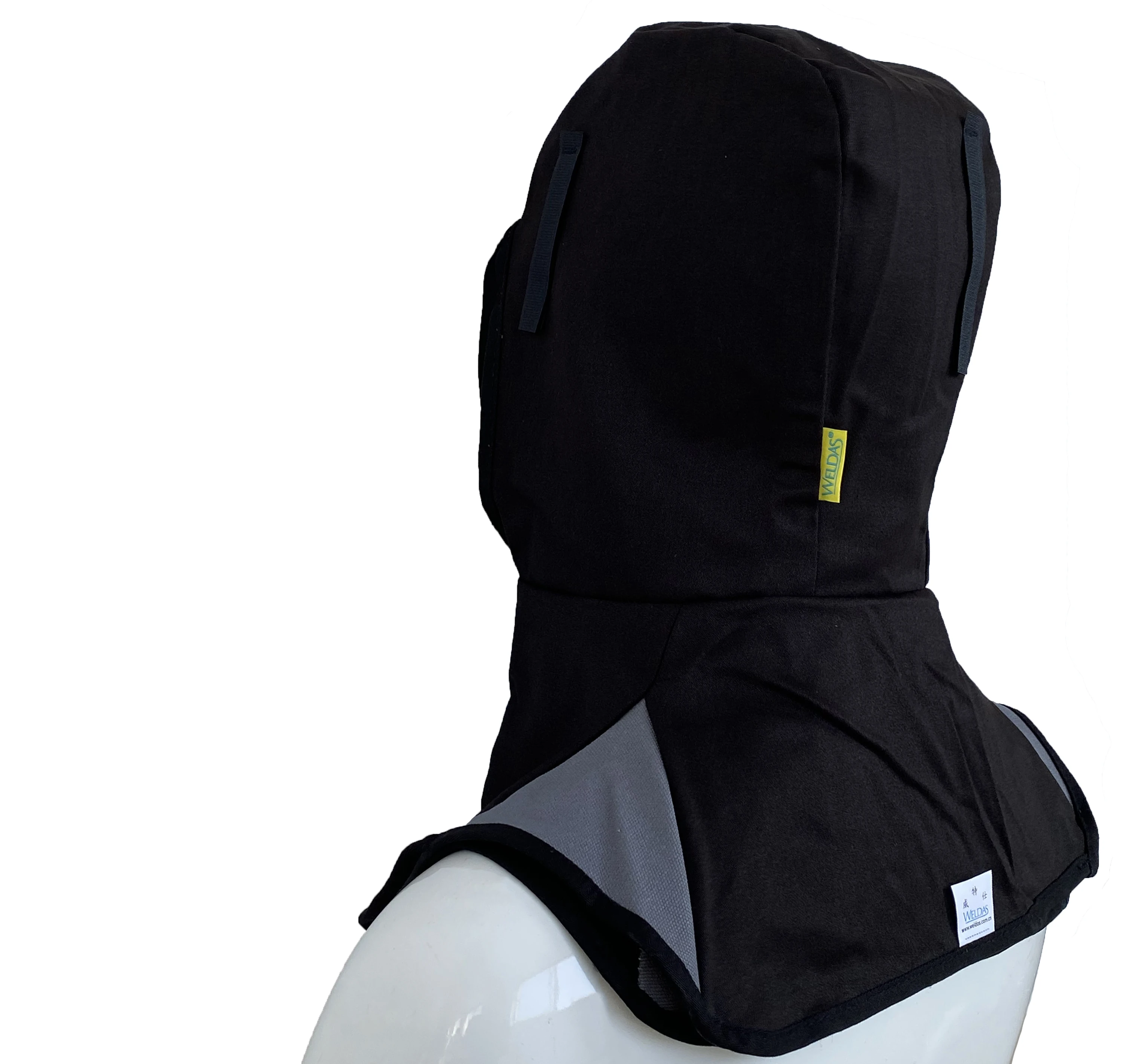 Pаспродажа Шлем огнеупорный из Сварочные шлемы хлопка, моющийся, черно-серый