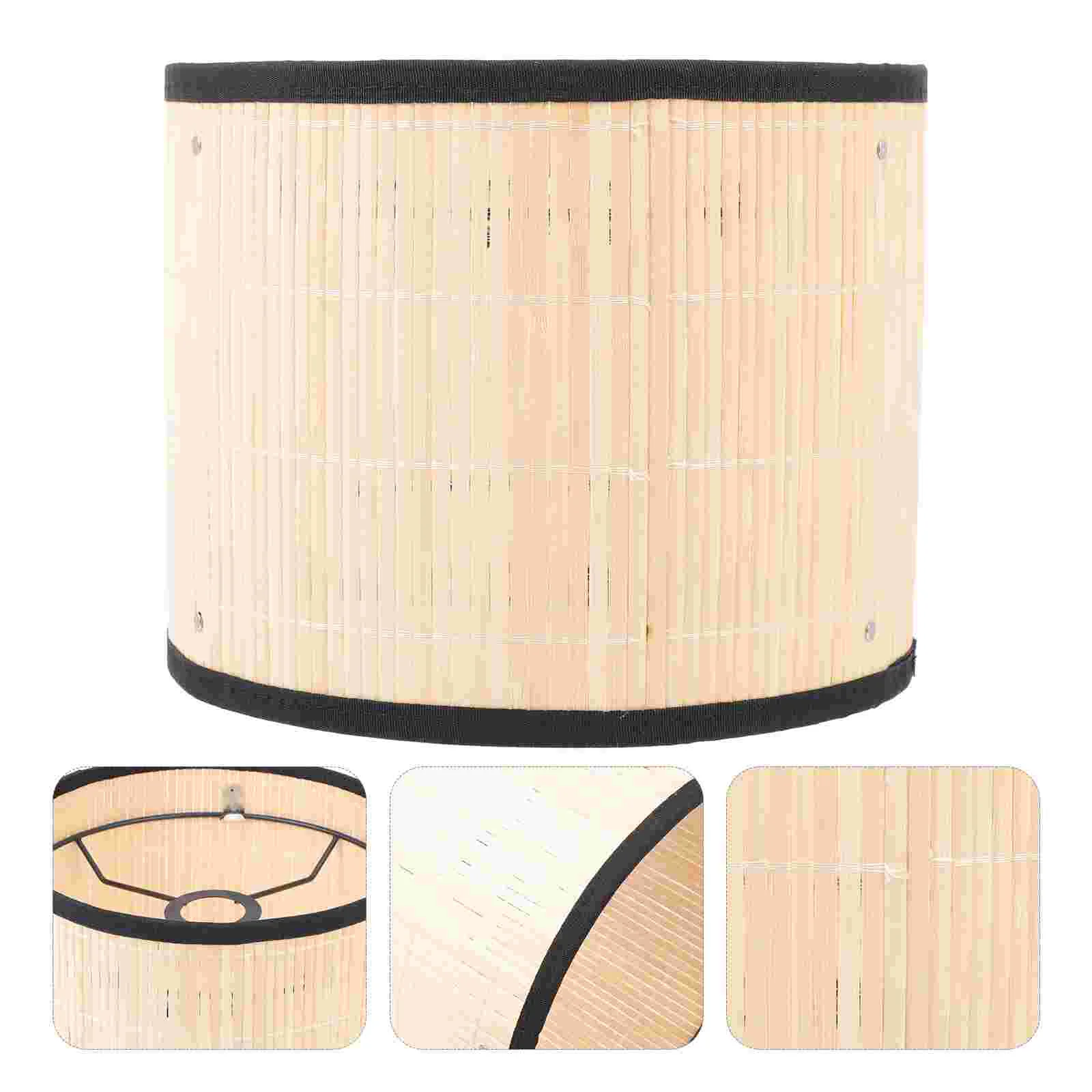 1pc Simple Cover Lamp Shade Hand Weaving Cover Chandelier Lamp Shade Ceiling Fixture