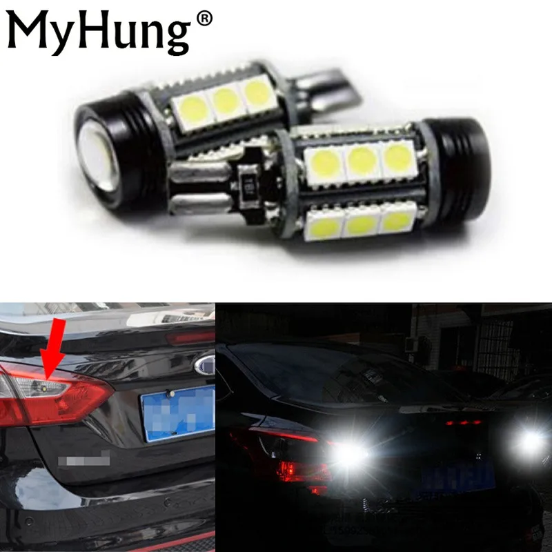 

LED Backup Rear Lights Car Reverse Lights Material With Decoder Avoid Error 12V 16W For Ford FOCUS 3 RIO Cruze K2 2012-2014