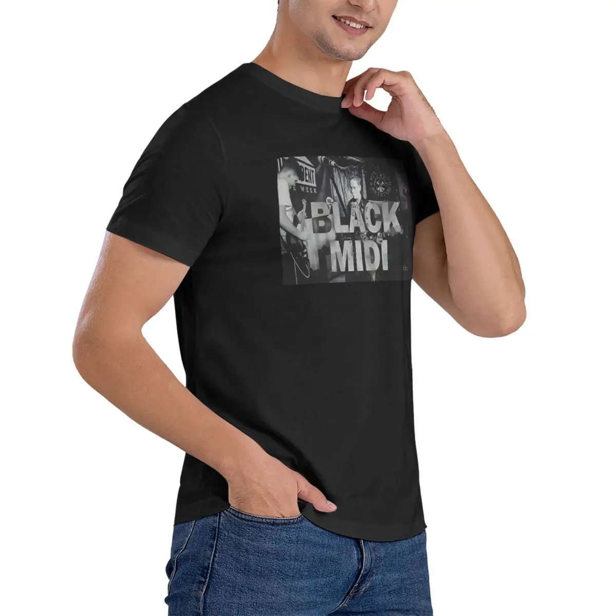 Футболка LOHO мужская с круглым вырезом забавная тенниска из чистого хлопка майка