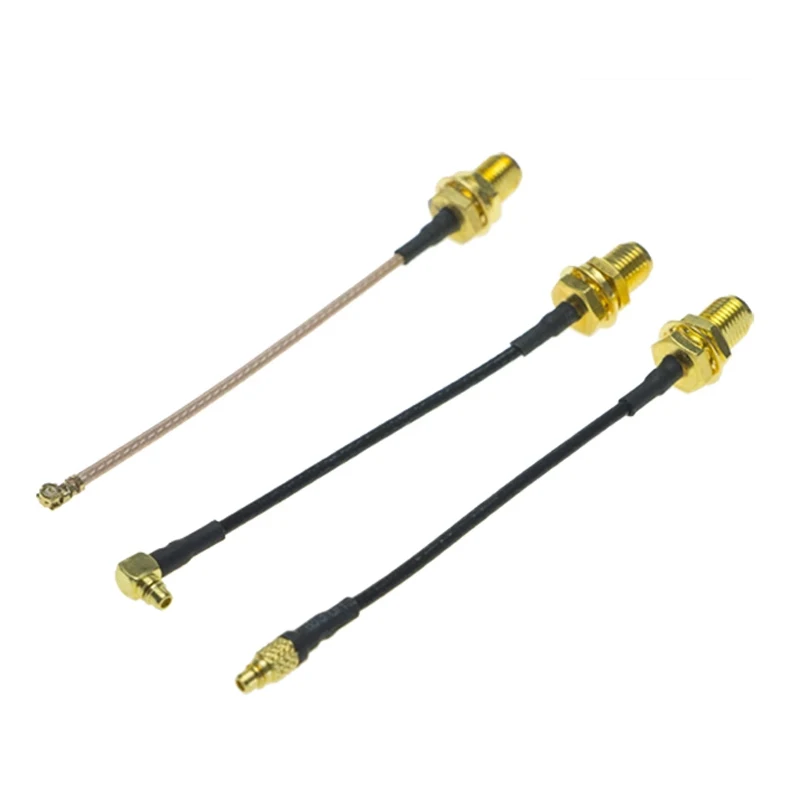 

1PCS Maple Image Transmission Antenna Adapter SMA MMCX IPEX Connector Feeder Coaxial Extension Cable for RC FPV Drone Parts