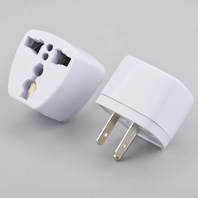 3-контактный дорожный адаптер питания для Великобритании/США/ЕС/Австралии в США JP