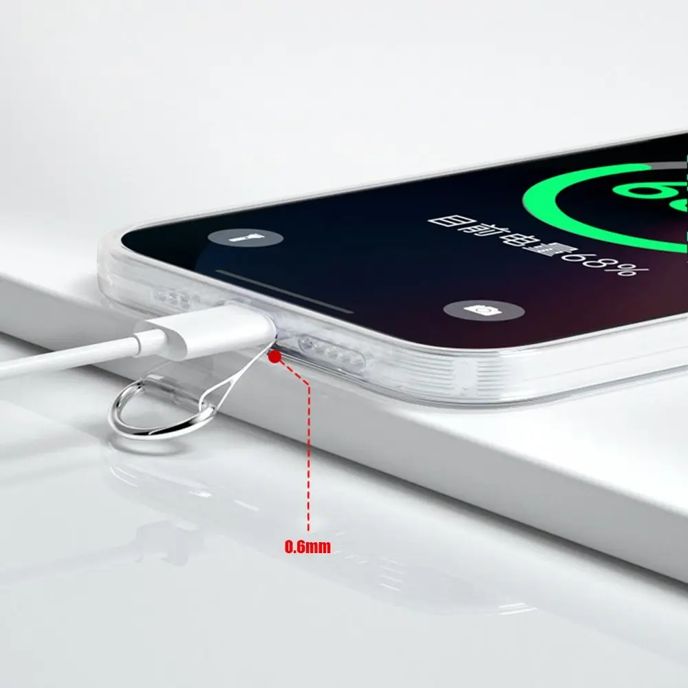 6 шт. сменный шнур для телефона с защитой от потери