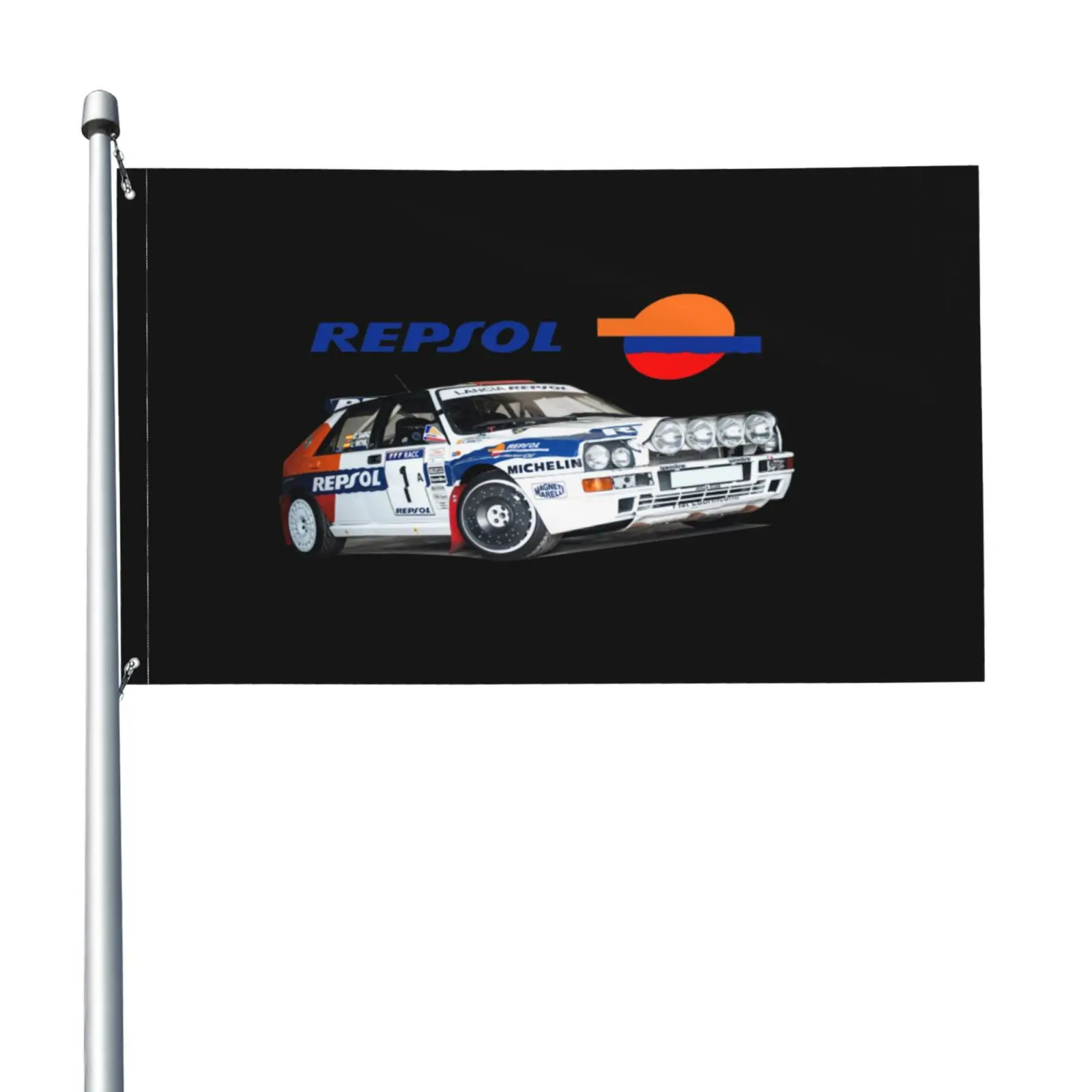 Lancia Repsol Rally Wrc Карлос Sainz Delta интегрированный Гоночный флаг T баннер висячий парад