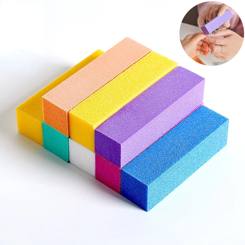 

5 шт., шлифовальные губки для дизайна ногтей