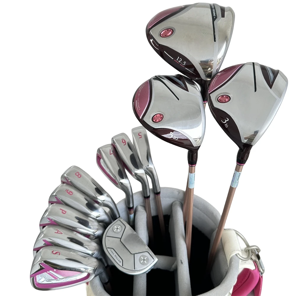 

Women golf clubs MP1200 full set /Driver+Fairway Wood+Iron+Putter Golf Complete Set Of Clubs Graphite L Shaft And Cover(no bag)
