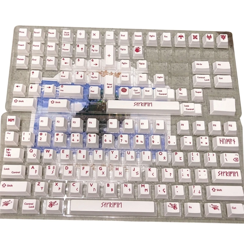 

Blood Sacrifice Keycap Set Sublimation CherryProfile PBT Keycaps CherryOriginal Height Original for Keyboard Drop Shipping